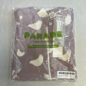 Parade - NWT - Organic Cotton Baby Romper/Jumpsuit/Sleeper with Bird Print